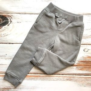 Gray Cotton Joggers 3T